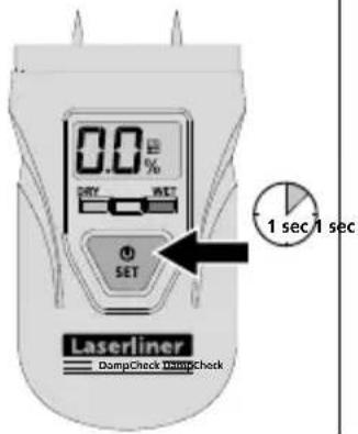 Laserliner DampCheck - ON HOLD OFF - 1