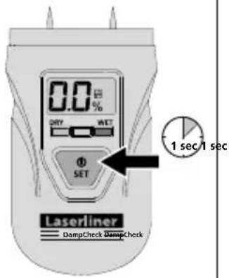 Laserliner DampCheck - ON HOLD OFF - 1