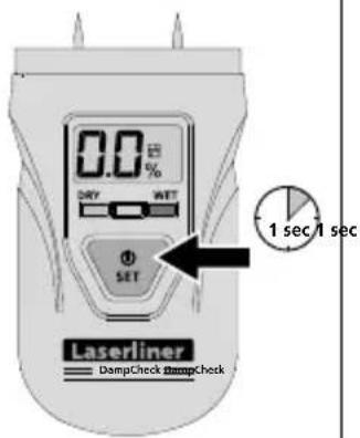 Laserliner DampCheck - ON HOLD OFF - 1