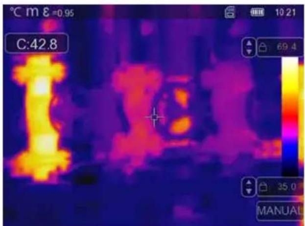 Laserliner ThermoCamera HighSense Pro - Mode de température : modes automatique, manuel et histogramme - 2