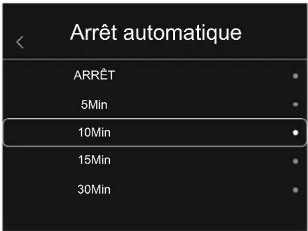 Laserliner ThermoCamera HighSense Pro - Réglages de l'appareil : arrêt automatique - 1