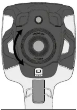 Laserliner ThermoCamera HighSense Pro - Caméra : foyer et obturateur - 1