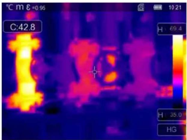 Laserliner ThermoCamera HighSense Pro - Mode de température : modes automatique, manuel et histogramme - 3