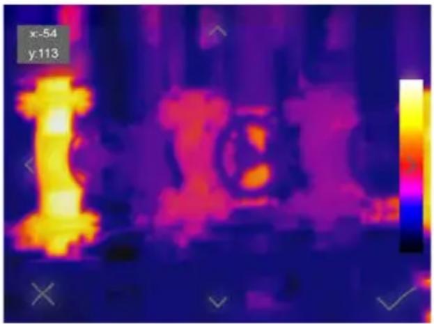 Laserliner ThermoCamera HighSense Pro - Réglages de la mesure : aligner l'image - 1