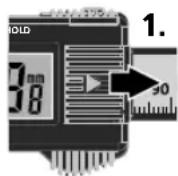 Laserliner MetricStar - Batterij plaatsen - 1