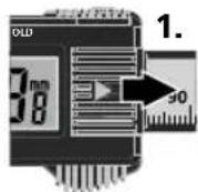Laserliner MetricStar - Introducerea bateriilor - 1