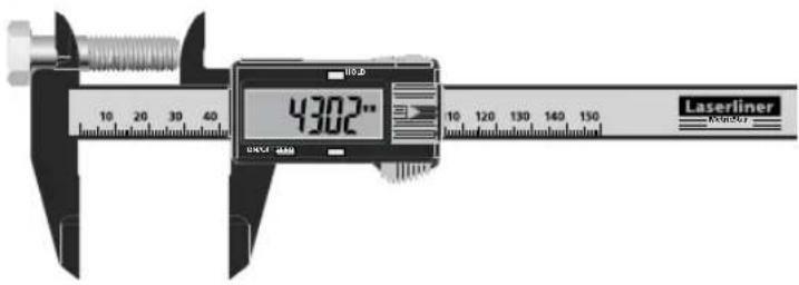10 20 30 40 4302" 10 120 130 140 150 DASZ-4800 Laserliner M200-07