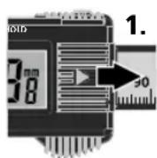 Laserliner MetricStar - Sätt i batteri - 1