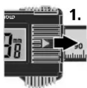 Laserliner MetricStar - Paristo asettaminen - 1