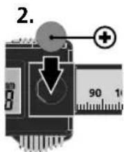 Laserliner MetricStar - Vkládání baterie - 2