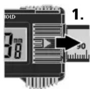 Laserliner MetricStar - Patarei sisestamine - 1