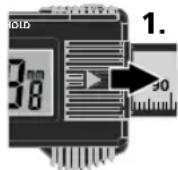 Laserliner MetricStar - Встановити батарея - 1