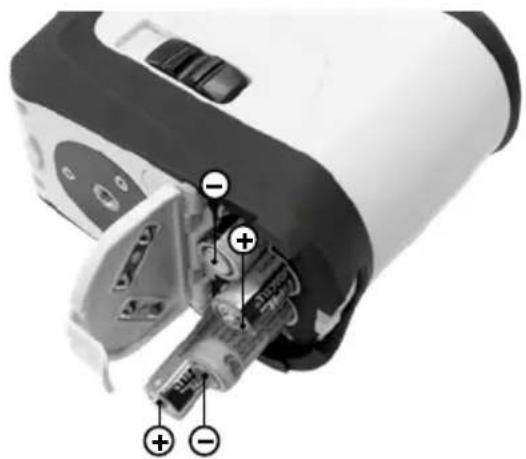 Laserliner SuperPlaneLaser 3D Plus - 1Plaatsen van de batterijen - 1