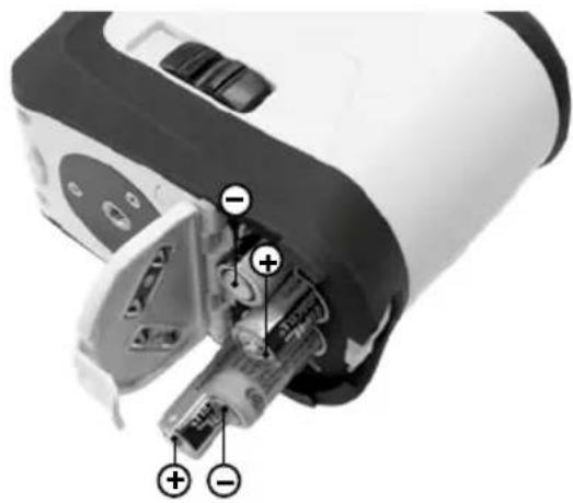 Laserliner SuperPlaneLaser 3D Plus - Einlegen der Batterien - 1