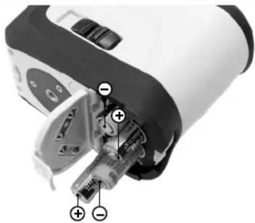 Laserliner SuperPlaneLaser 3D Plus - 1Paristojen asennus - 1