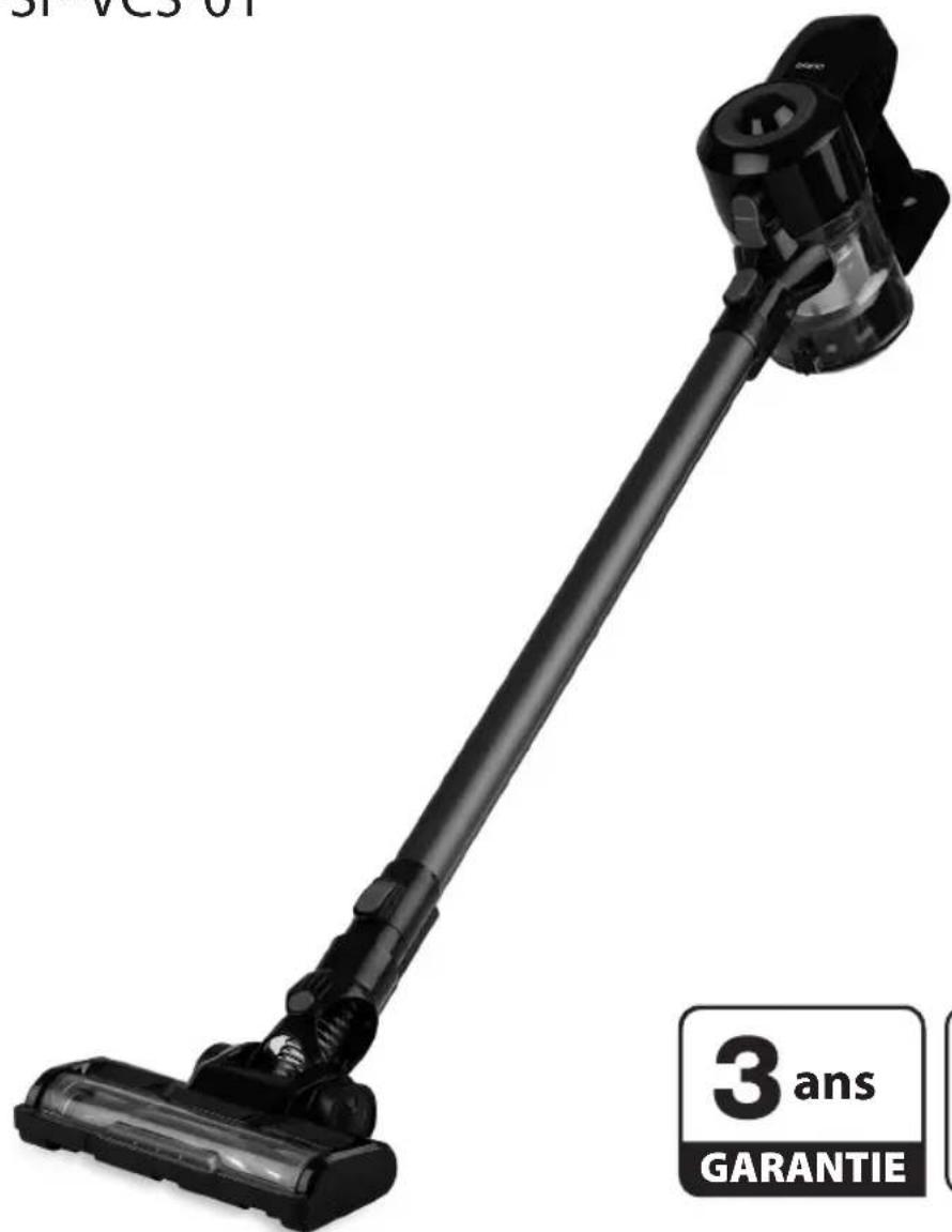 QUIGG GTSFVCS01 - Aspirateur balai sans fil - 1