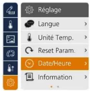Laserliner ThermoCameraCompact Plus - Menu principal - 15