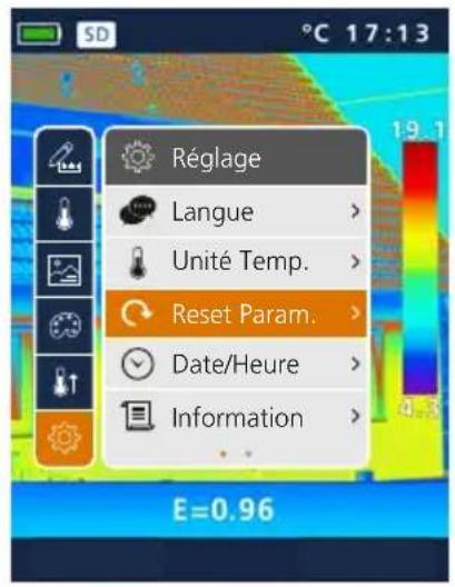 Laserliner ThermoCameraCompact Plus - Menu principal - 10