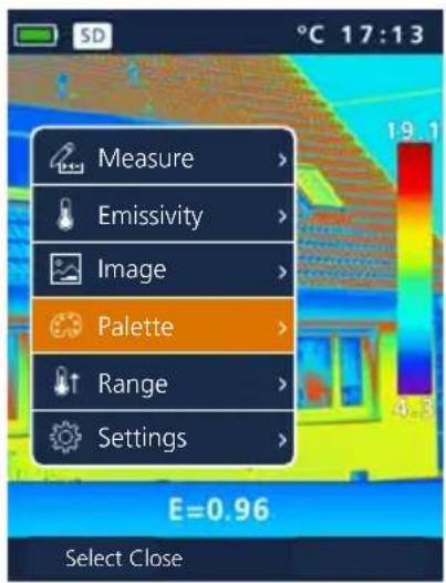 Laserliner ThermoCameraCompact Plus - Colour ranges IR image - 2