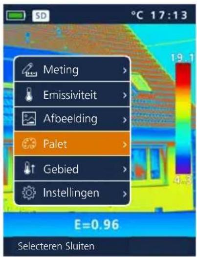 Laserliner ThermoCameraCompact Plus - Kleurenpaletten IR-beeld - 2