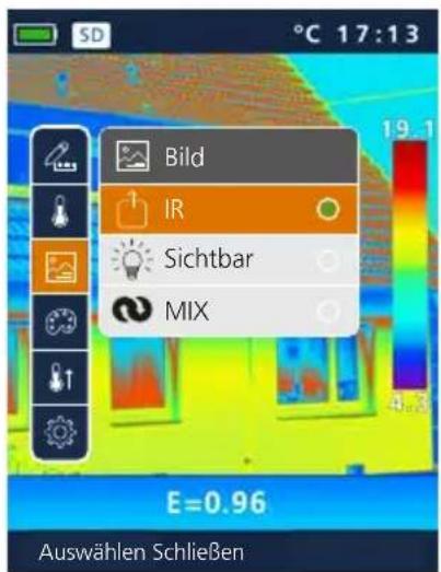 Laserliner ThermoCameraCompact Plus - Bildmodi - 5