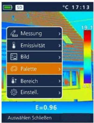 Laserliner ThermoCameraCompact Plus - Farbpaletten IR-Bild - 2