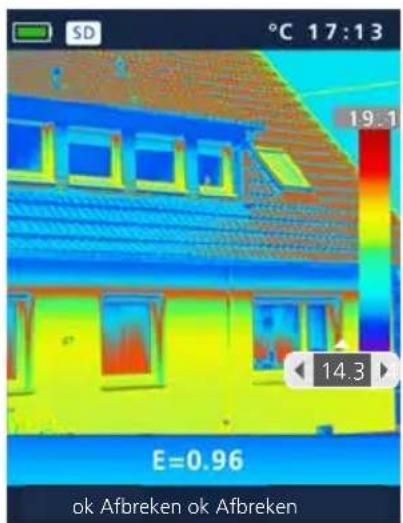 Laserliner ThermoCameraCompact Plus - Handmatig bediend temperatuurbereik - 3