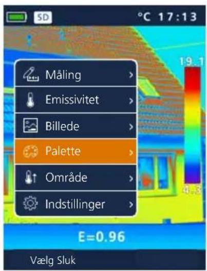 Laserliner ThermoCameraCompact Plus - Farvepaletter IR-billede - 2