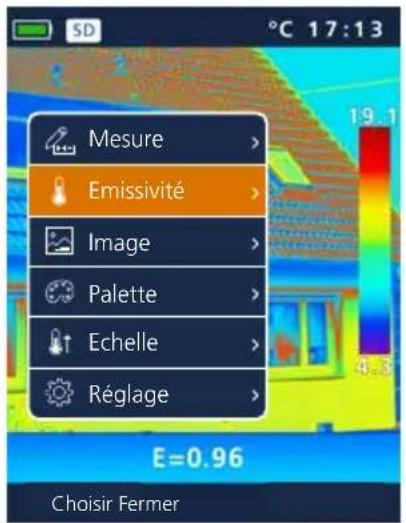 Laserliner ThermoCameraCompact Plus - Émissivité - 2