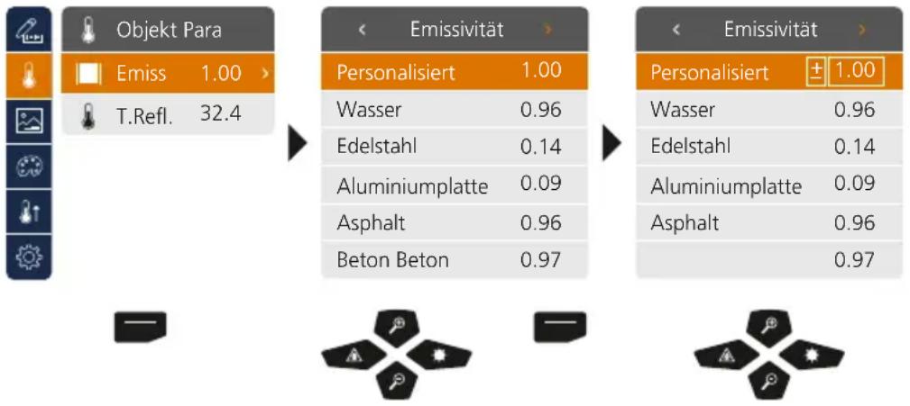 Laserliner ThermoCameraCompact Plus - Emissivität: Emissionsgrad - 2