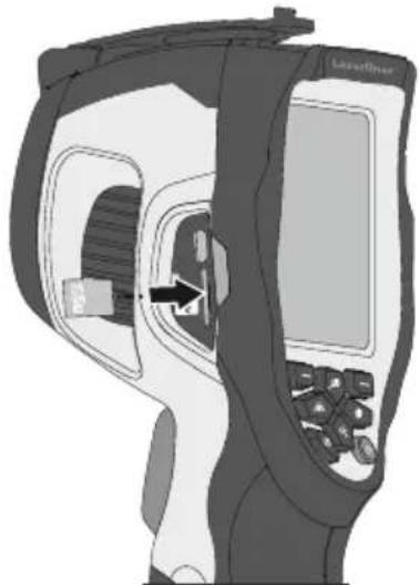 Laserliner ThermoCameraCompact Plus - Introduction de la micro carte SD - 1