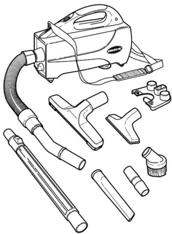 Oreck BB1200 - GUIDE D'UTILISATION - 1