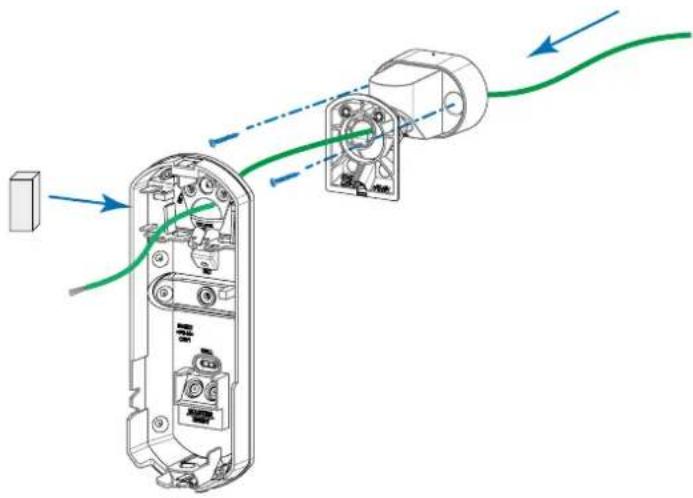 OPTEX FlipX FLXADAM - Câbler et monter au mur - 2