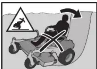 HUSQVARNA Z554L - Utilisation dans les pentes - 2