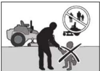 HUSQVARNA Z554L - Protection des enfants - 1