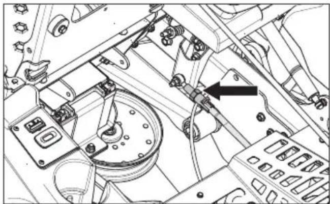 HUSQVARNA Z554L - Frein de stationnement - 4