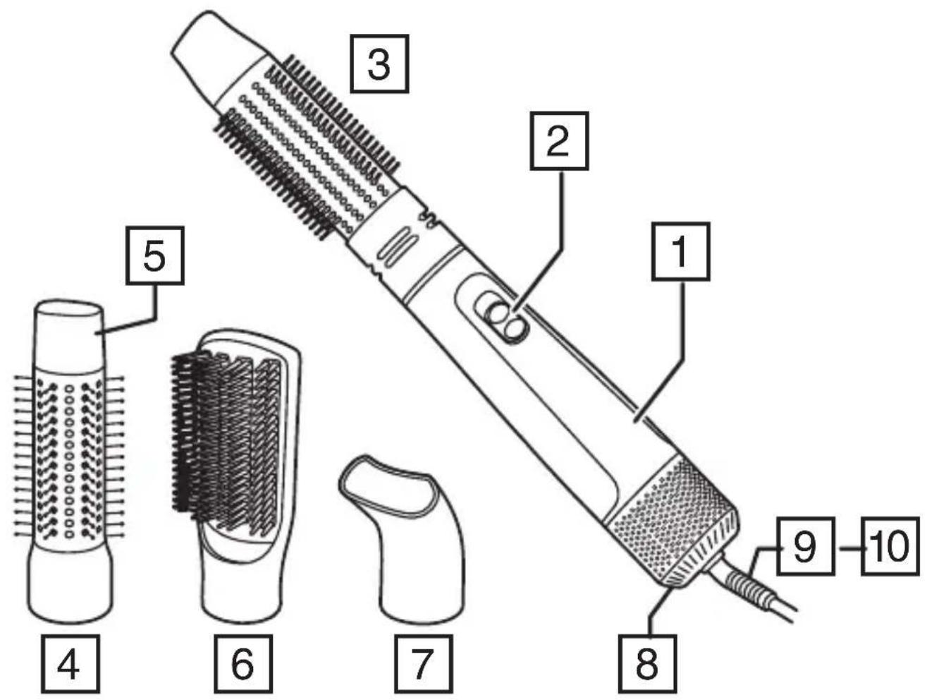 REMINGTON Blow Dry & Style AS7500 - 1