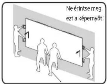 Ne érintse meg ezt a képernyőt!
