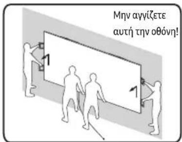 Μην αγγίζετε αυτή την οθόνη!