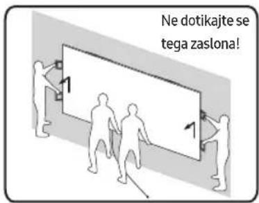 Ne dotikajte se tega zaslona!