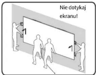 Nie dotykaj ekranu!