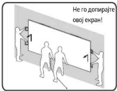 Не го допирајте овој екран!