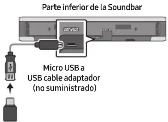 SAMSUNG HWS67A - Actualización por USB - 1