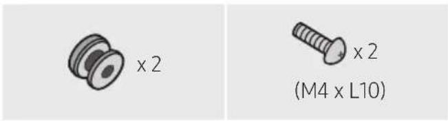 SAMSUNG HWS67A - K componenten der Wandhalterung - 2