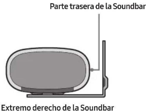 SAMSUNG HWS67A - Componentes del montaje en pared - 10