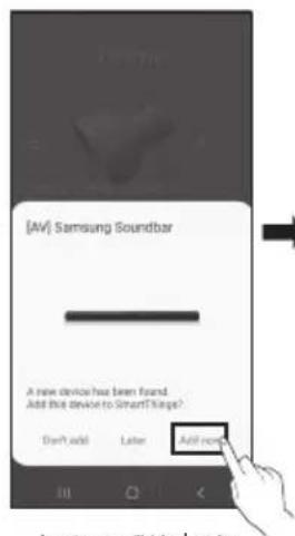 SAMSUNG HWS67A - Sakotnejā savienojuma izveide - 4