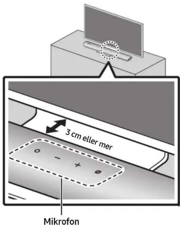 SAMSUNG HWS67A - INSTALLERA SOUNDBAR FRAMFOR TV:N - 1