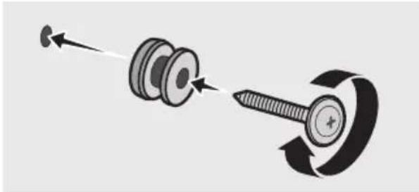 SAMSUNG HWS67A - Sienes stiprinajuma componenti - 8