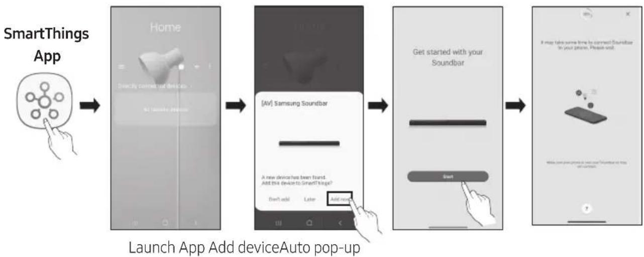 SAMSUNG HWS67A - The initial connection - 1