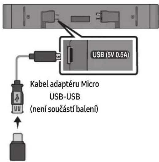 SAMSUNG HWS56B - PŘIPOJENÍ PAMĚTOVÉHO ZAŘÍZENÍ USB - 1